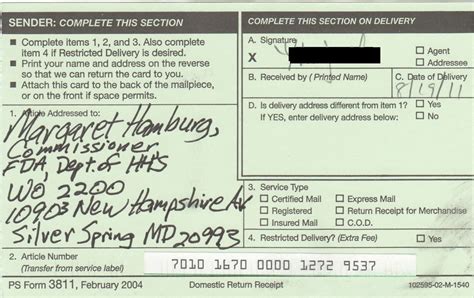 Check certified mail receipt - Priority Mail ® 9205 5000 0000 0000 0000 00. Certified Mail ... Your sales receipt if you bought insurance at the Post Office™ Your email confirmation if you shipped from USPS.com ; The shipping confirmation email you received from an online retailer ; The bottom peel-off portion of your USPS Tracking ...